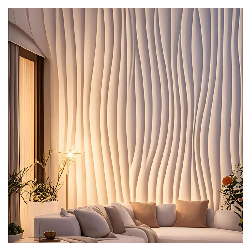 Latest Design Modern Style Interior Wall Panel Latest Design 3D Wall Panel Wall Decoration Panel Decorative Wall Panel Decorative Wall Panel Villa Wall