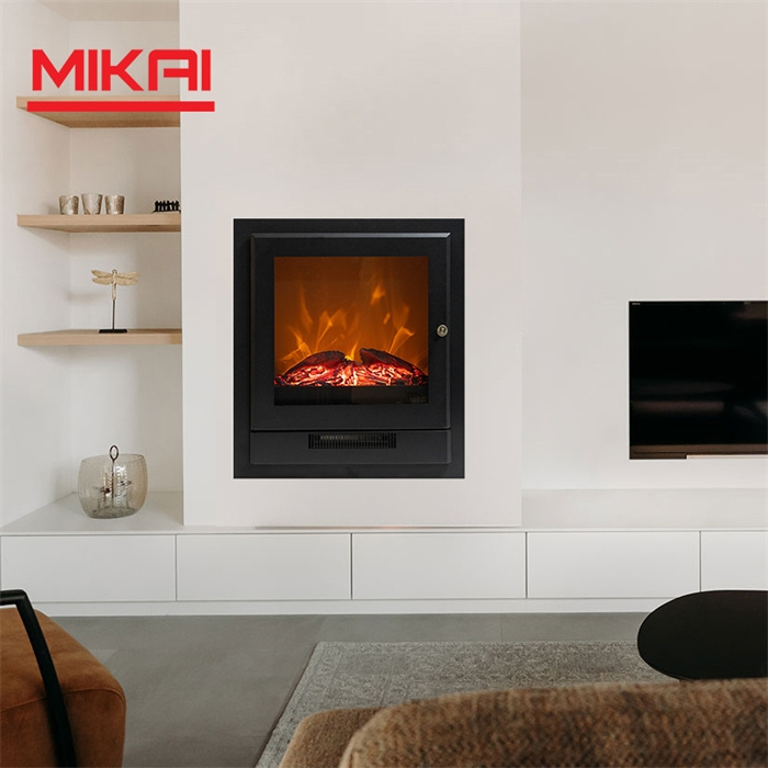 Manufacturer 3D Heater Realistic LED Decor Flame Indoor Decor Furniture Fake Electric Fireplaces
