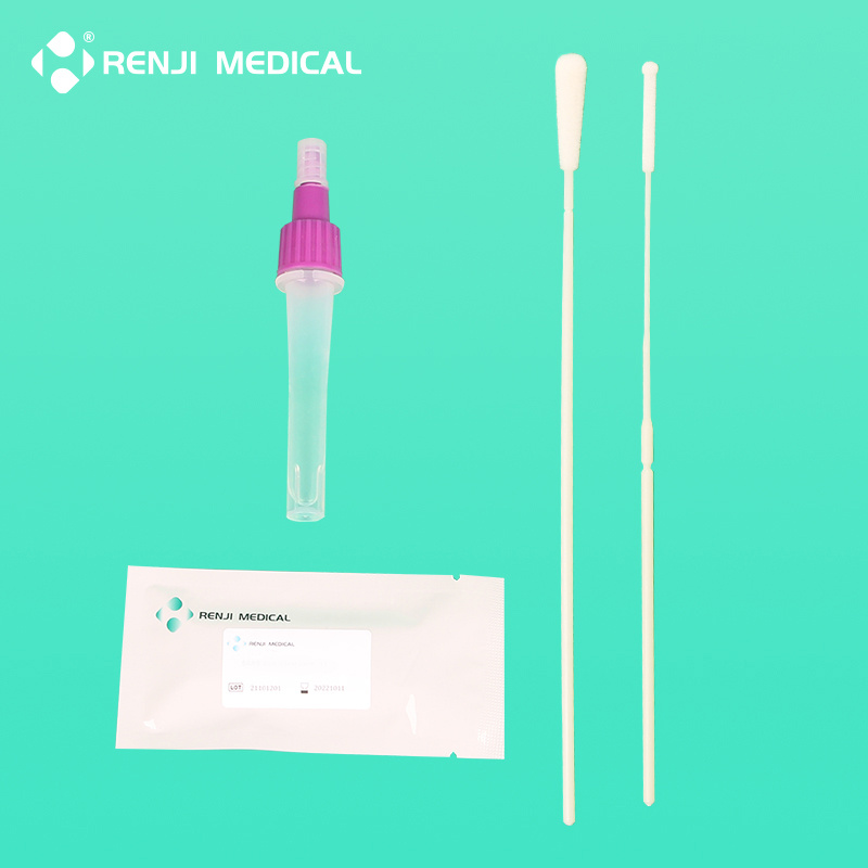 High Quality Rapid Test Kit Direct Factory Sales Antigen Detection Kit with Nasal/Oral/Saliva Swab for Home or Hospital
