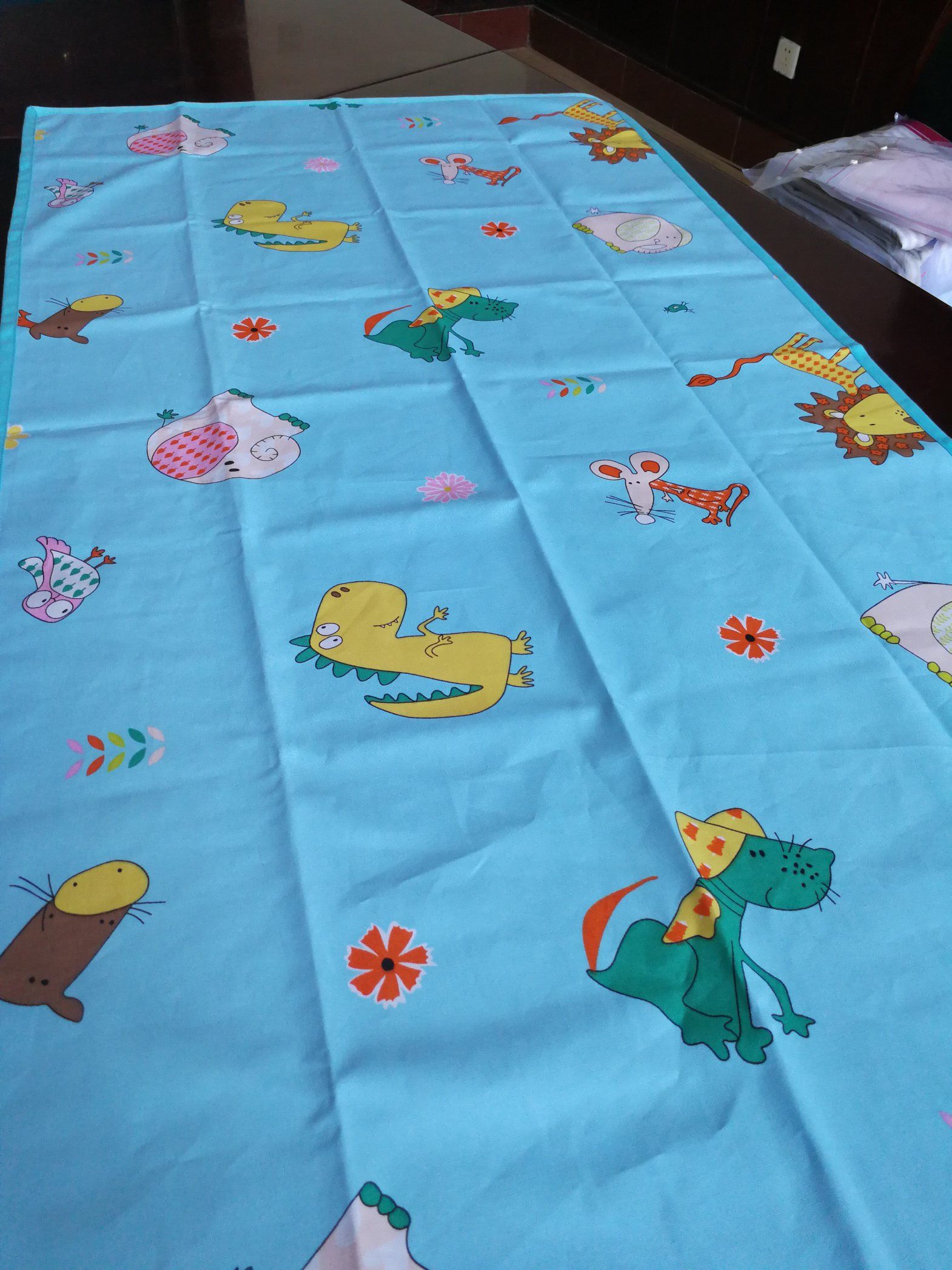 Cotton Material Cooling Mat for Children Suitable for Hot Weather