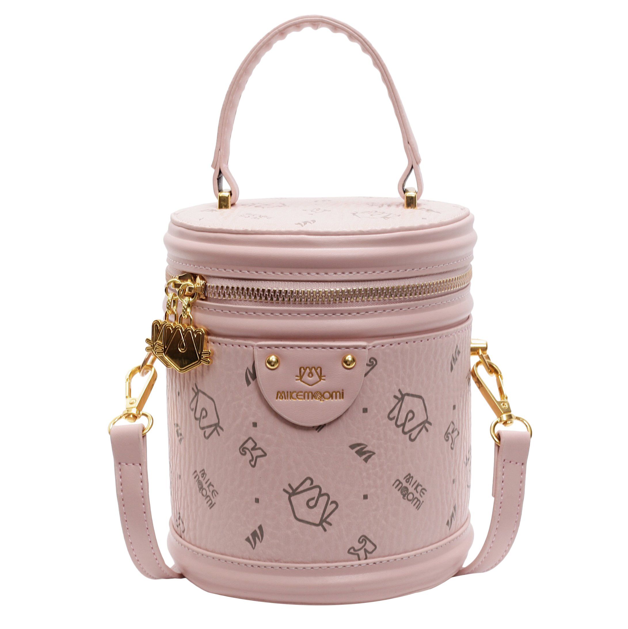 New Arrival PU Leather Handbag Chevron Quilted Tassel Zipper Boston Bag Satchel