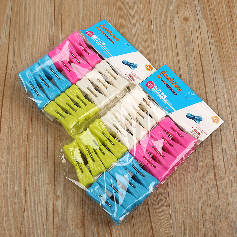 Colorful Clothes Pegs Clips for Laundry Underwear Socks and Ties