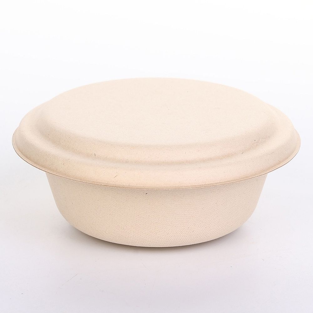 Disposable Plastic Tableware Distributor Insulated Compostable Biodegradable Sugarcane Bagasse Bowl