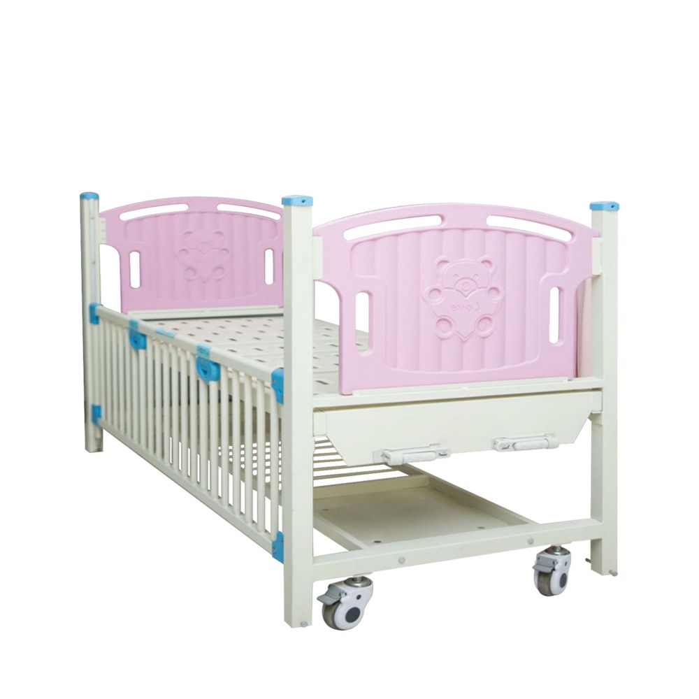 China Manufacturer of Hospital Furniture of Economy Baby Nursing Bed
