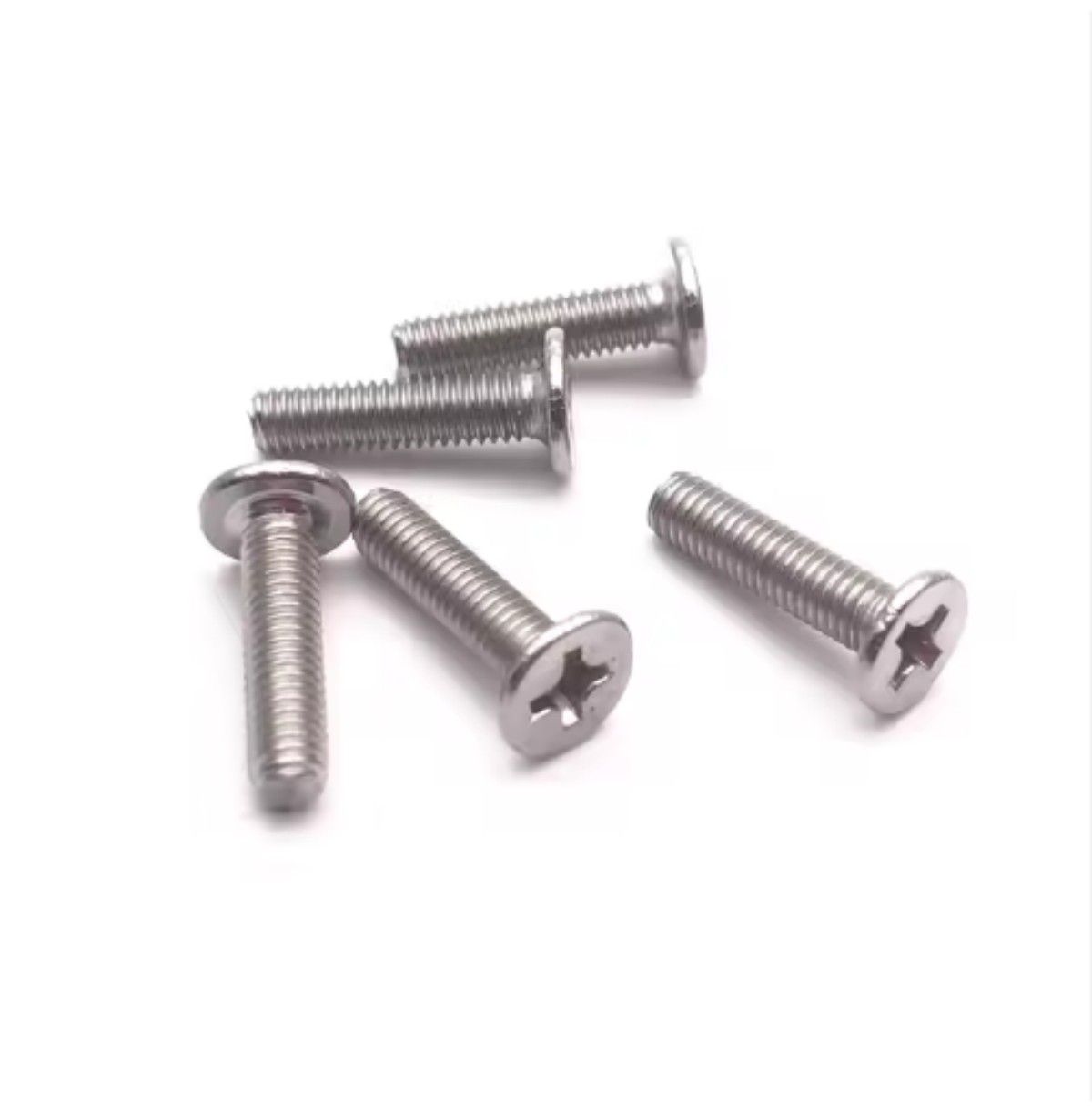 304 Stainless Steel M4*4 Phillips Thin Flat Head Laptop Screw Wafer Ultra Low Head Screw Wholesale Screws China