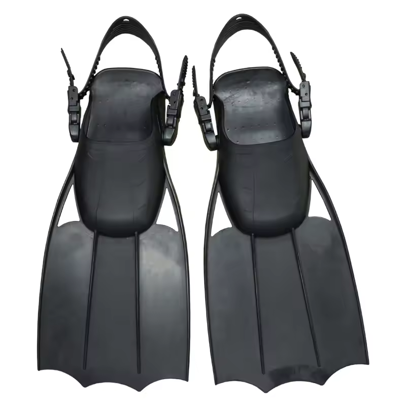 Factory Direct Sales Trendy Diving Jet Fins Open Heel Scuba Fins Easy Adjustable Snorkeling Training Diving Fins For Adult