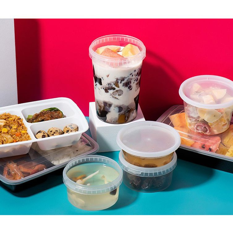 Suppliers Airtight Disposable Lunch Container Microwavable PP Takeaway Plastic Lunch Boxes