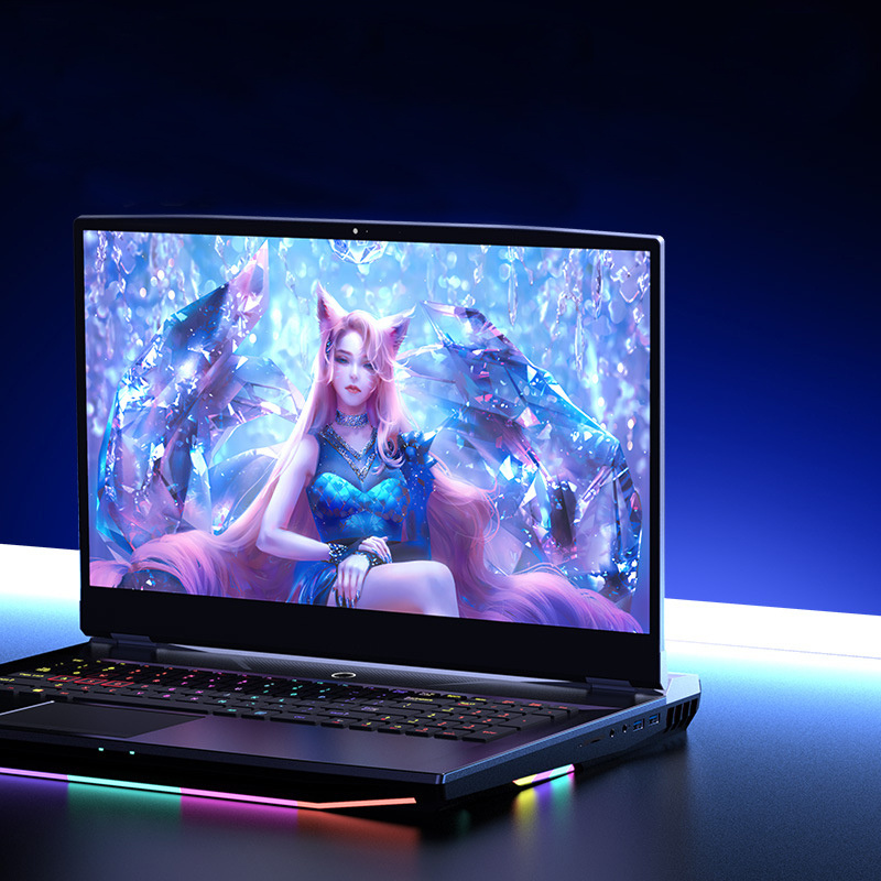 New Design 17.3'' 144Hz Windows PRO Laptop Computer China Factory Cheap Gaming Laptop Computers