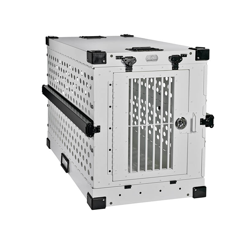 Aluminum Stationary Pet Cage Metal Collapsible Dog Crates