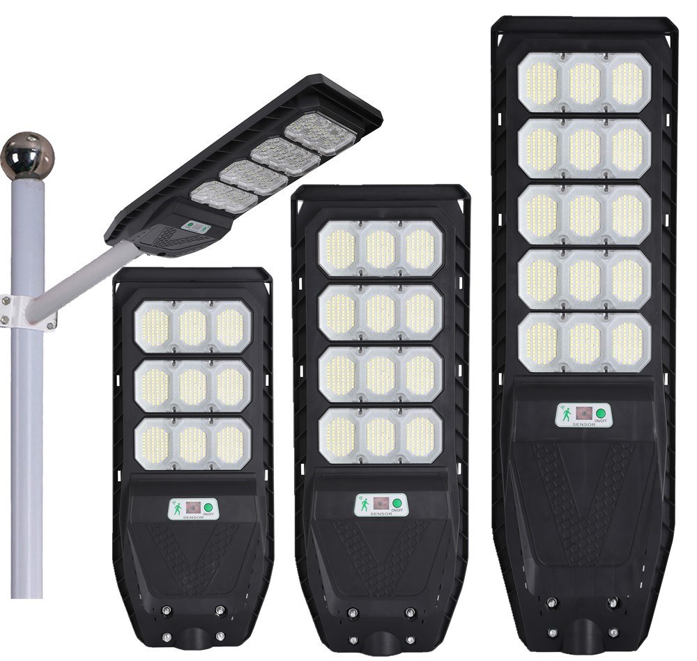 China CE Manufacturer Factory Supplier 1000/800/600/500/400W/300/200/150/100W Solar LED Street Outdoor All in One Camera COB SMD Wall Flood Garden Road Lighting