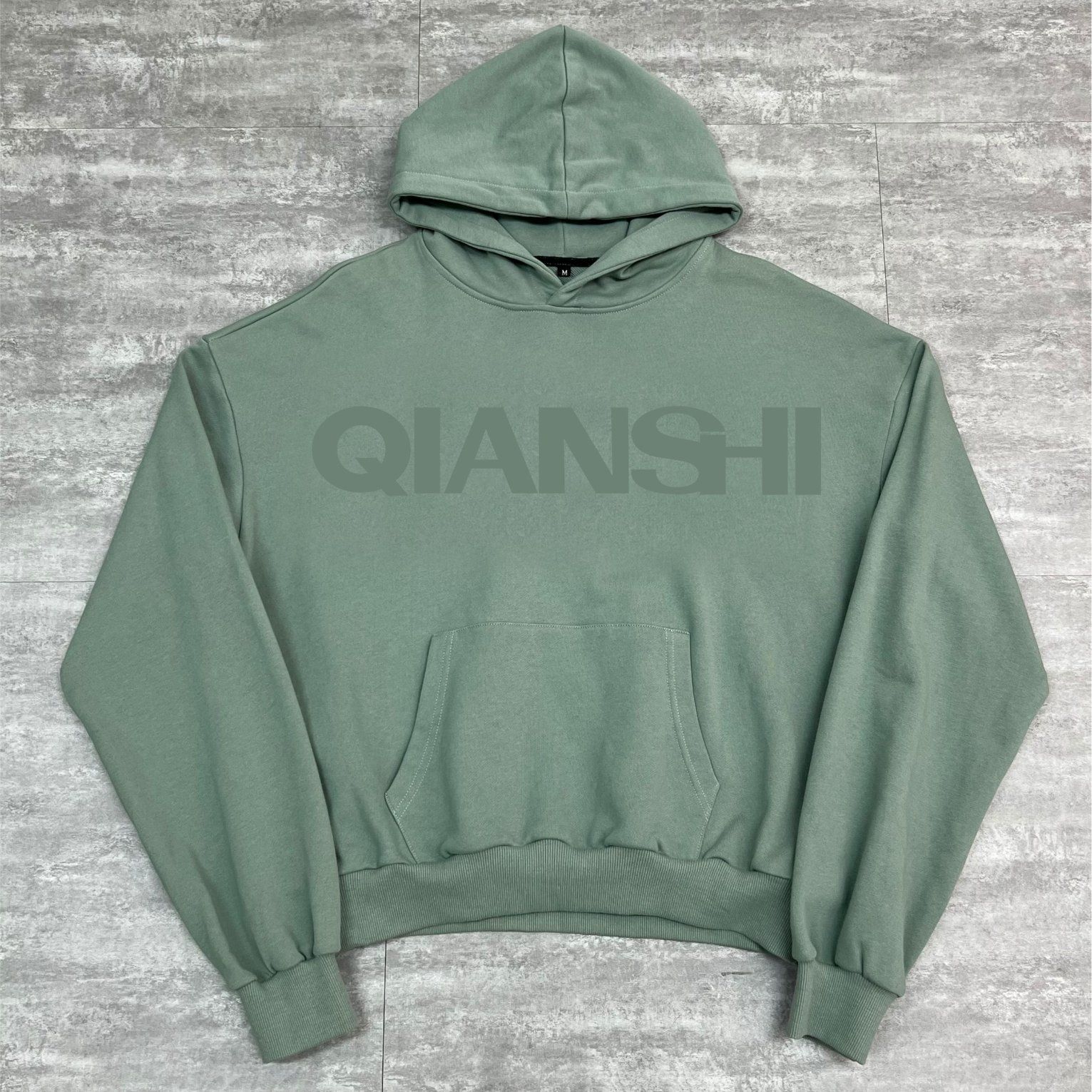 Streetwear French Terry Printed Hoodies High Quality Thick Oversized Pullover Hoodie Boxy Heavyweight Hoodies Manufacturer