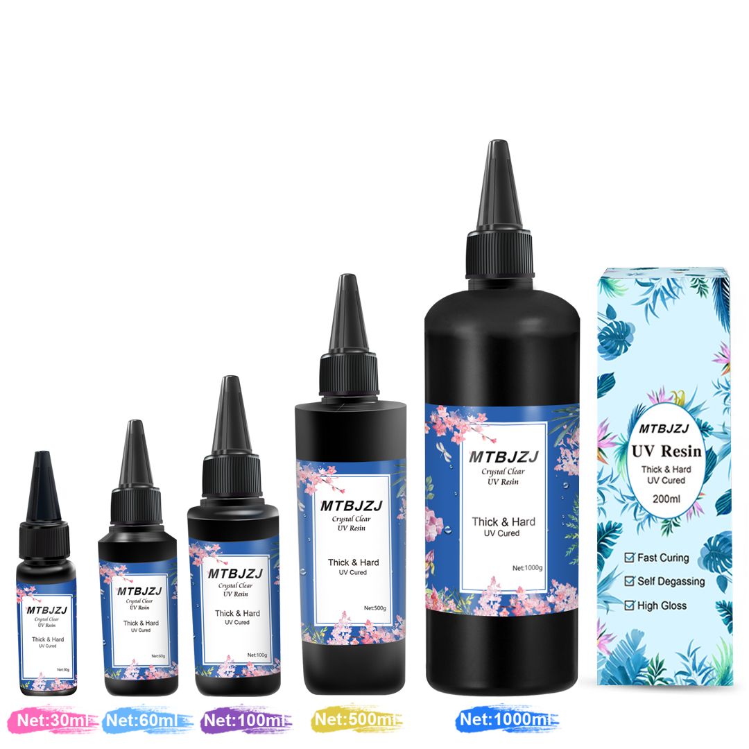 High Quality Resin UV for Jewelry DIY Craft Jewelry High Transparent Art Epoxy Resin 60ml