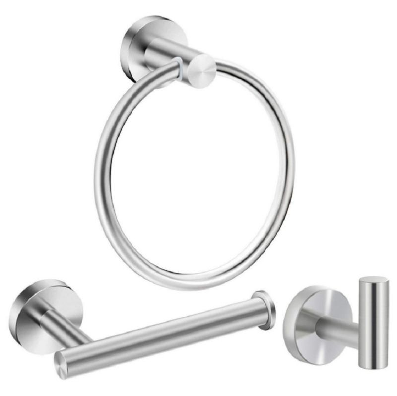 Bathroom Hardware Set Wall Mounted Bathroom Accessories Holders Set