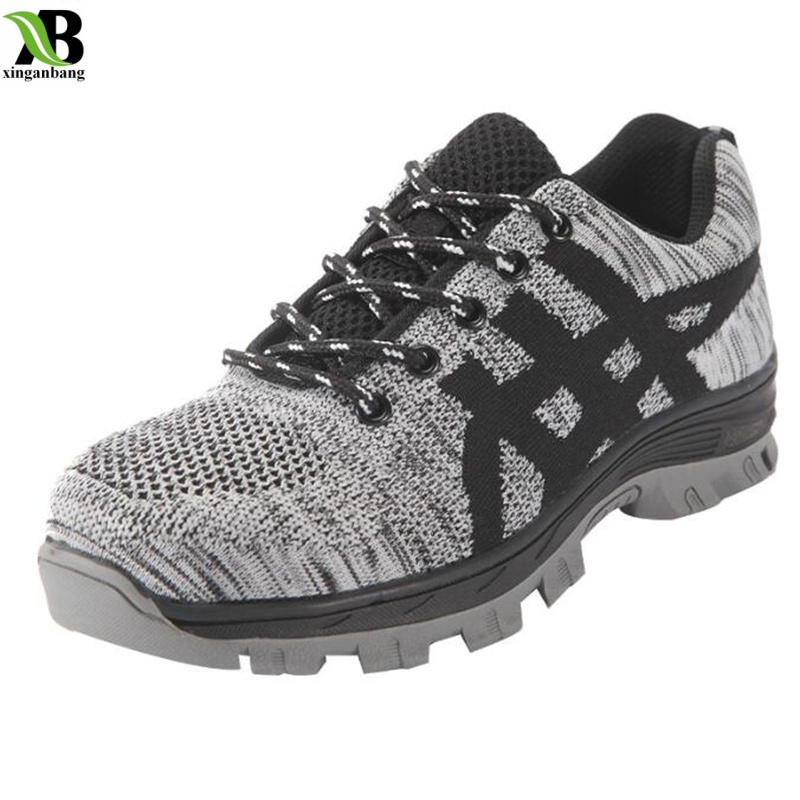 Breathable Factory Safety Shoes for Men with Puncture Resistant Design