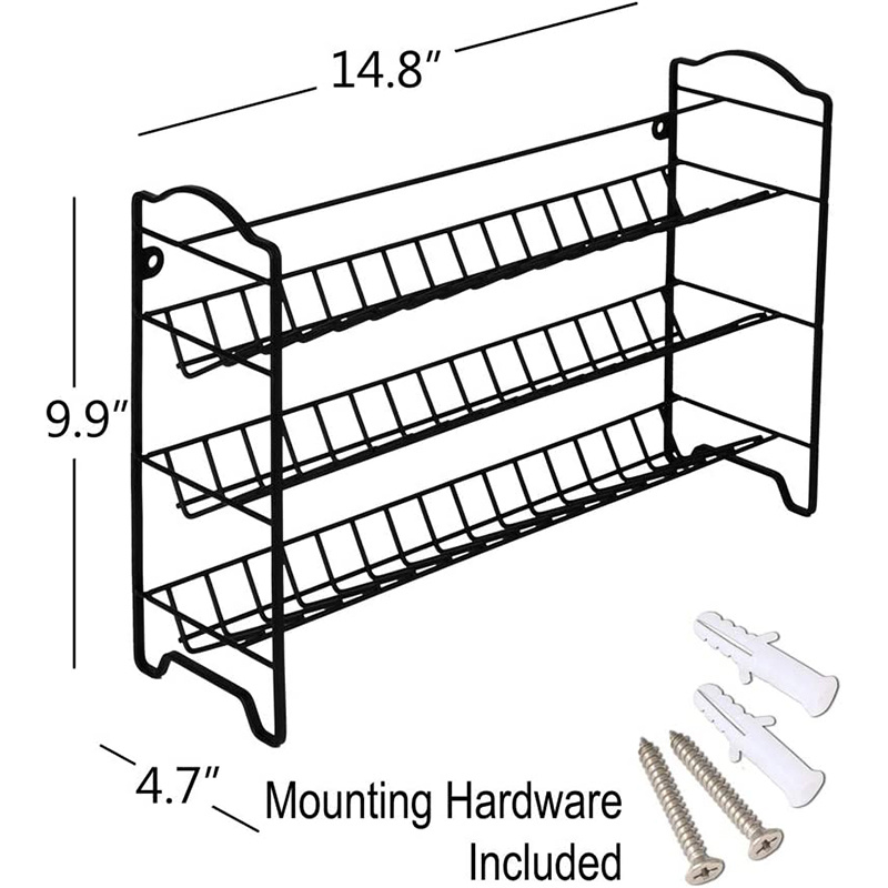 Display Stand Box Kitchen Plastic Seasoning Box Jar Paper Sink Spices Plastic Silver Drawer Organizer