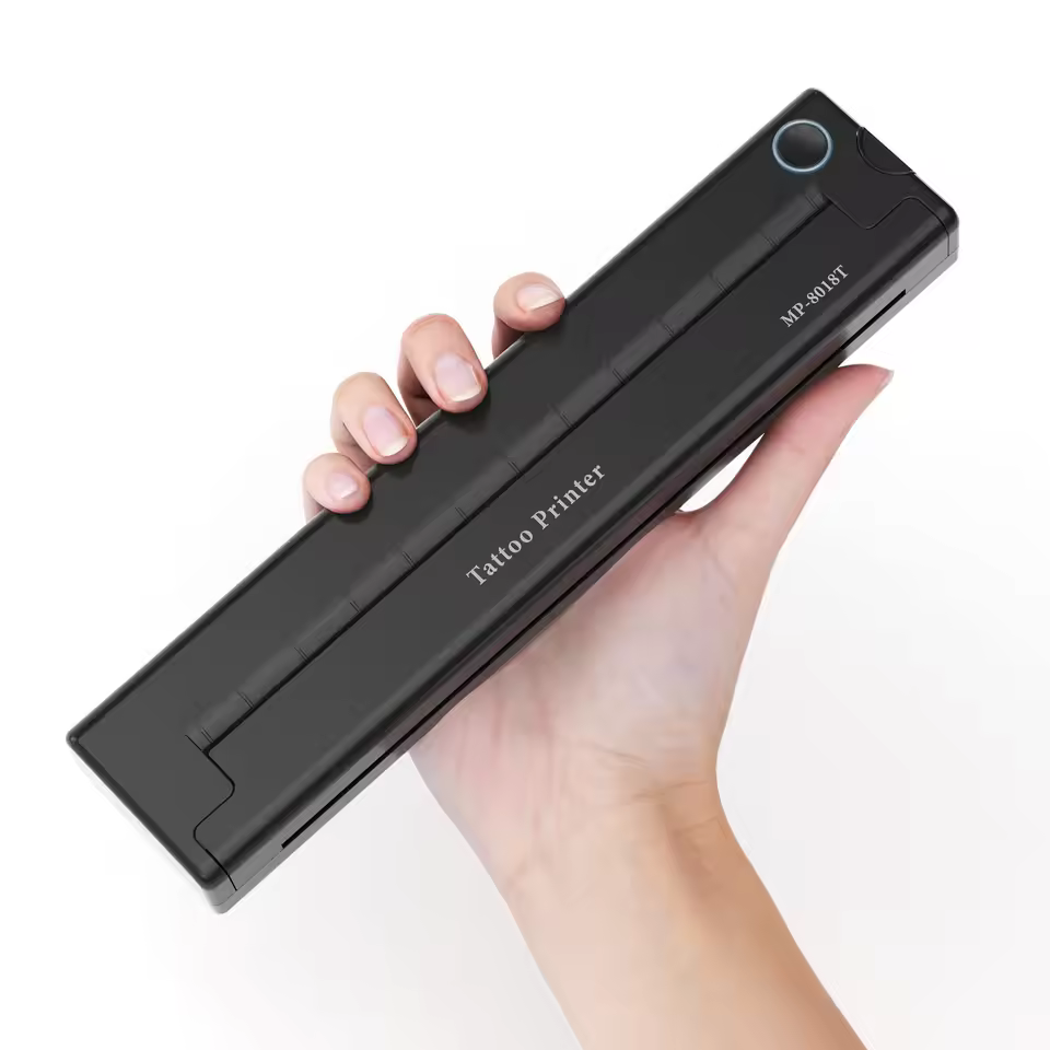 High Quality Low Price Mini Mobile Office Compact Printer Document Blue Tooth & Usb Inkless A4 Portable Tattoo Printer