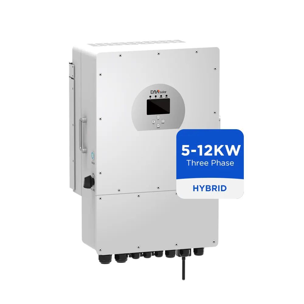 2024 Deye Solar Inverter DC AC 5kw 8kw 10kw 12kw Grid-Tied Inverter Wall Mounted Hybrid Single Phase Three Phase Hybrid Solar Inverter for Home