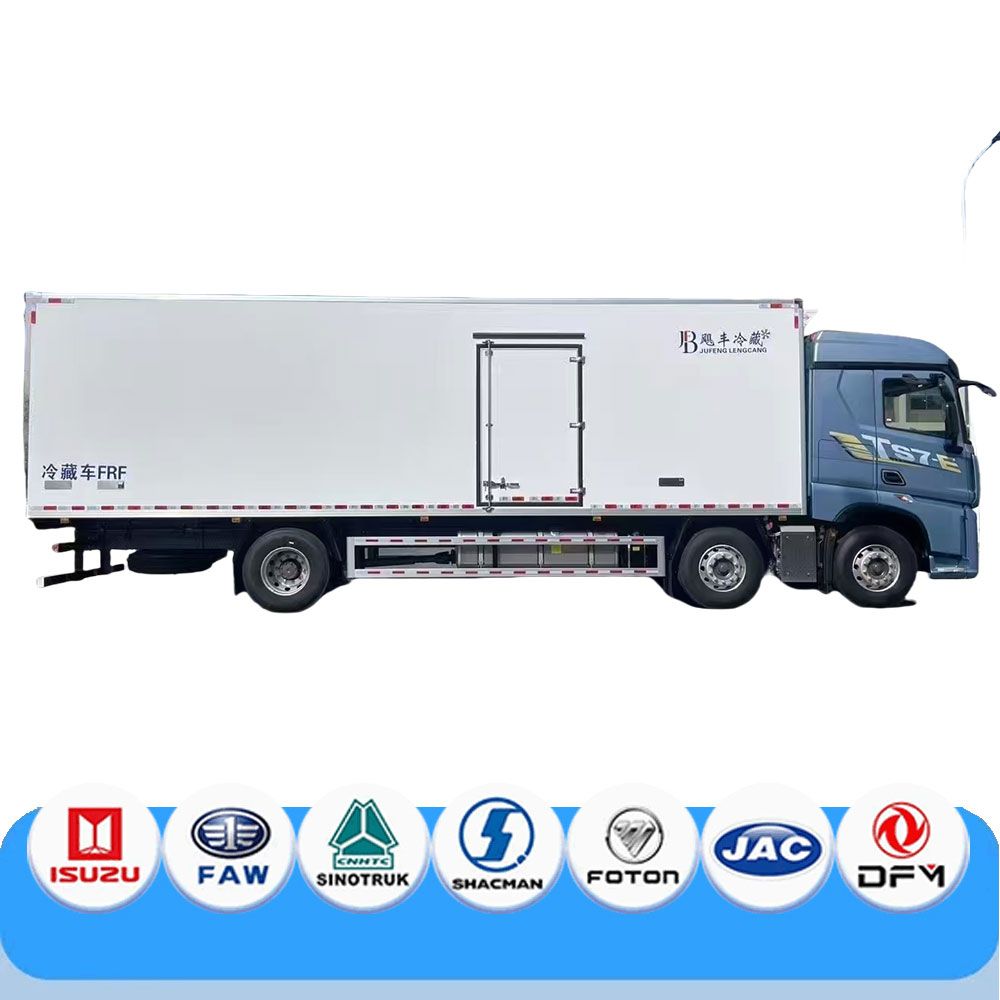 6X2 10ton-50ton HOWO A7 Used 30 Ton 36 Ton 40ton Thermo King Refrigerator Truck