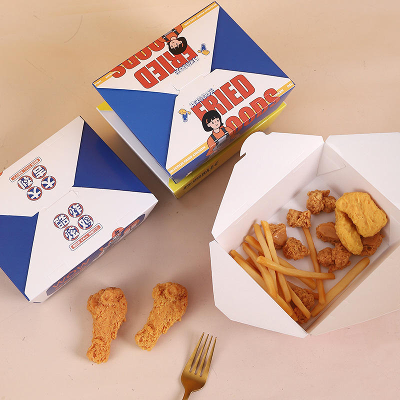 Factory Price Disposable Takeaway Packaging Kraft Paper Lunch Box