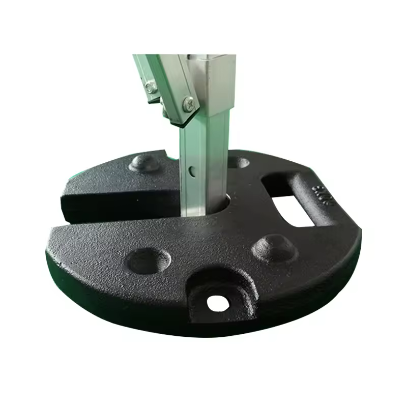Feamont Hot Sale Factory High Quality Cheap 10kg Tent Base Weight Cast Iron Counter Tent Weight