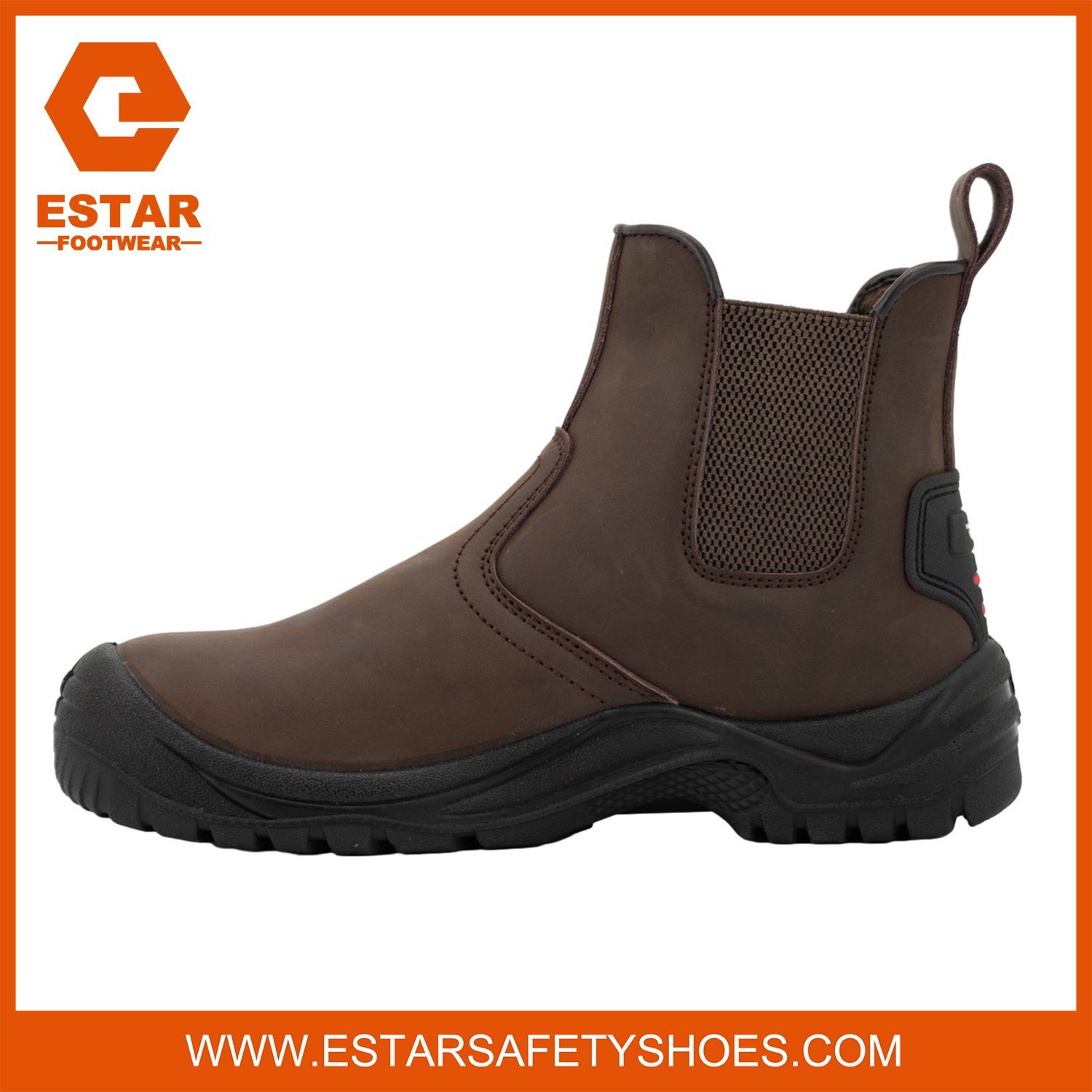 Comfortable Work Shoes Elastic Sided Safety Dealer Boot Industrial Safety Boots