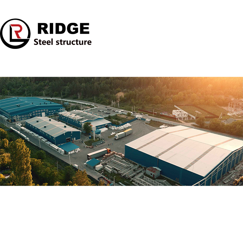 Fashionable Prefabricated House Garage Steel Structure Warehouse Stock for Sale