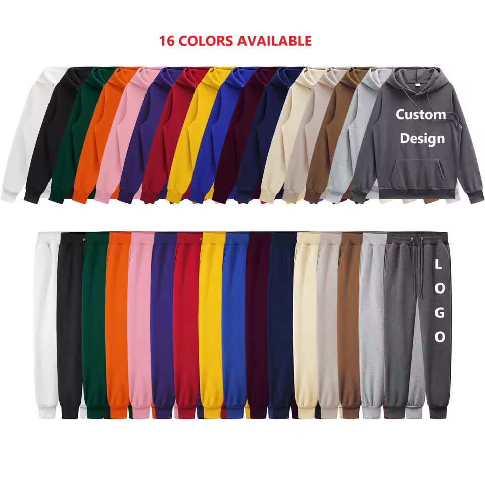 Maqvob Sweatsuit Set 100% Polyester Men's Hoodies & Sweatshirts High Quality Material Sweatpants Custom Men Oversized Tracksuit