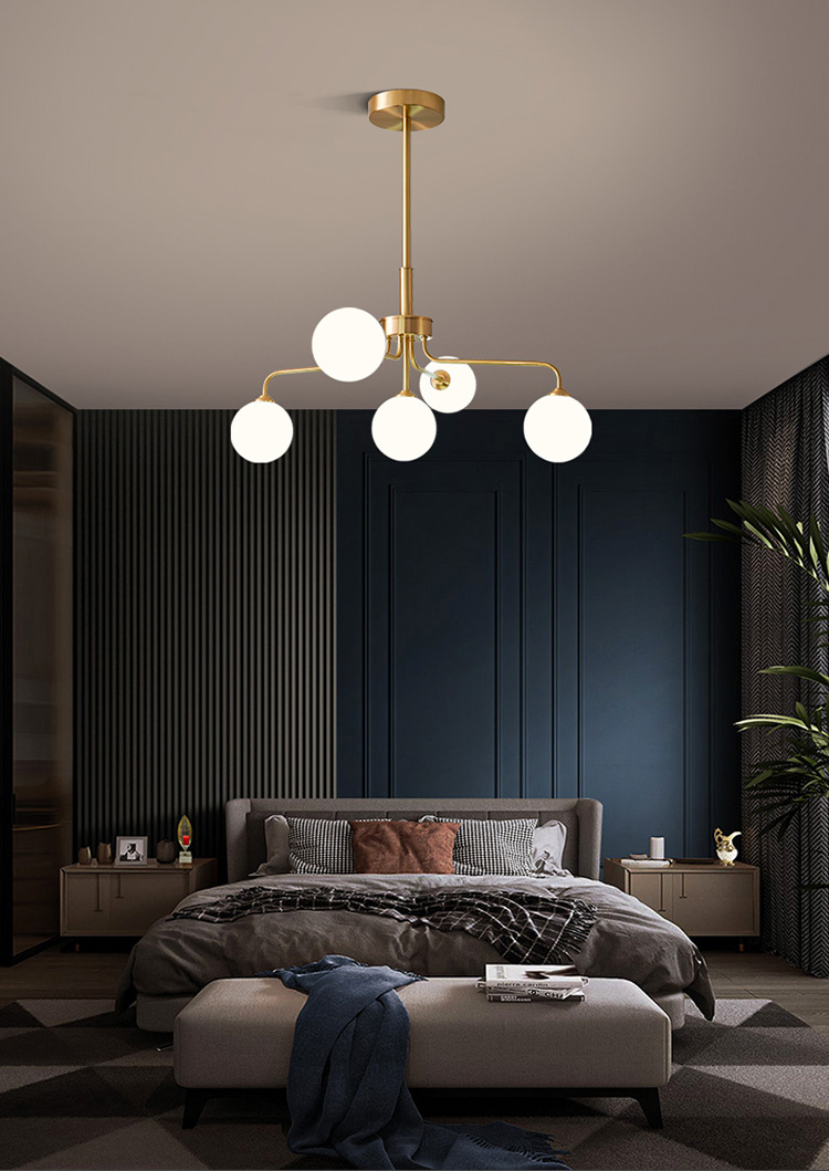 Hot Sales Living Room Gold Painting Ceiling Chandeliers Kitchen Decor Lights