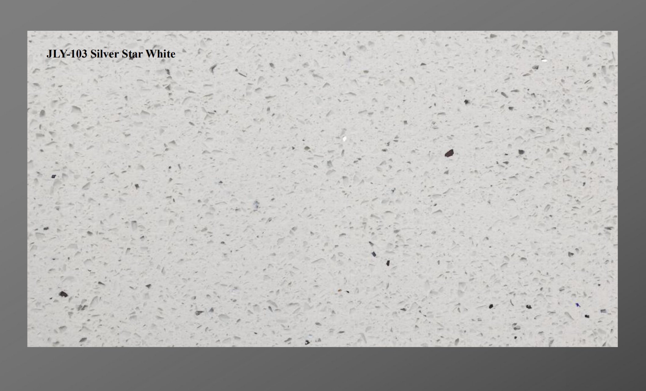 Sliver Star White Quartz Promotion Price Countertop