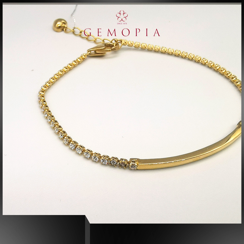 Factory Direct Sterling Silver Simple Lady Bracelet