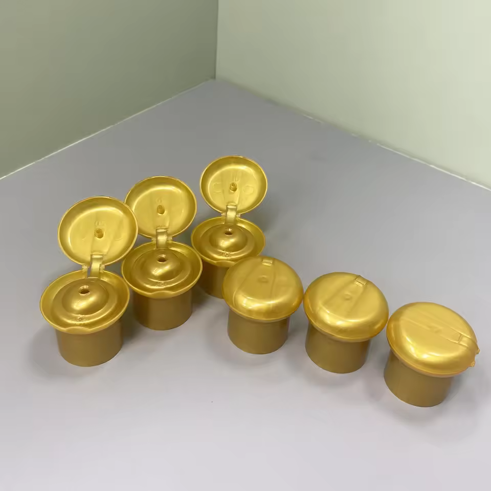 24/415 Self Sealing Ring Smooth Cap Premium Quality 24mm Plastic Mushroom Flip Top Bottle Cap