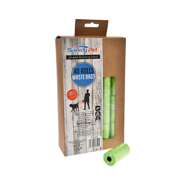 380 Bags/Box Leak-Proof Pet Dog Waste Bag, Dog Poop Bag