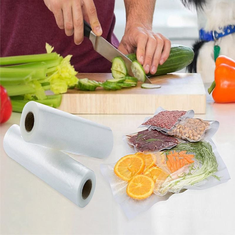 Plastic Film Food Meat Storage Vacuum Seal Frozen Bag