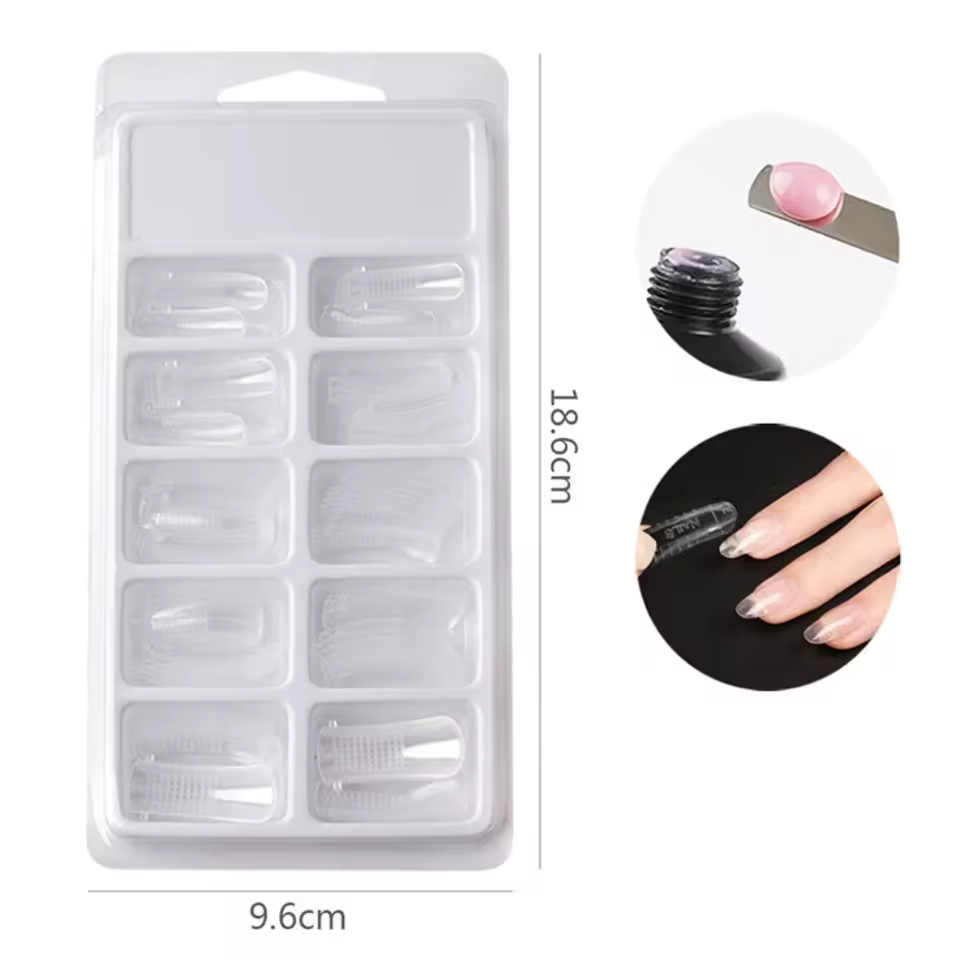 Wholesale Premium Quality Paperless Form 100pcs Gel Nail Extensions Tips For Press On Nail Extensions