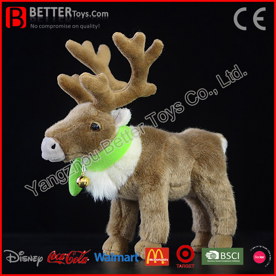Promotion Gift Stuffed Animal Caribou Soft Toy Plush Reindeer for Kids