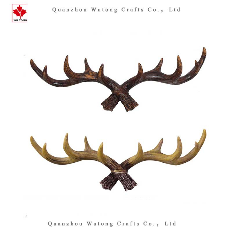 OEM Resin Crafts Home Decor Antler Wall Hook
