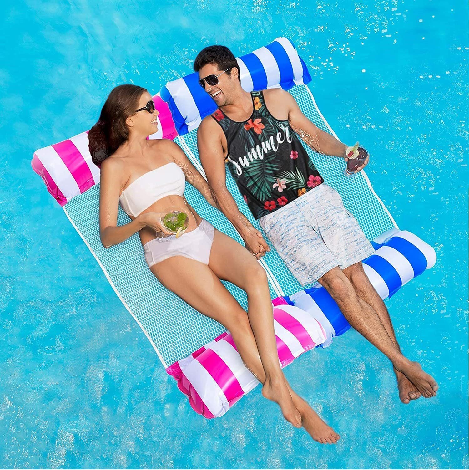 2024 Summer Season PVC Floating Water Hammock