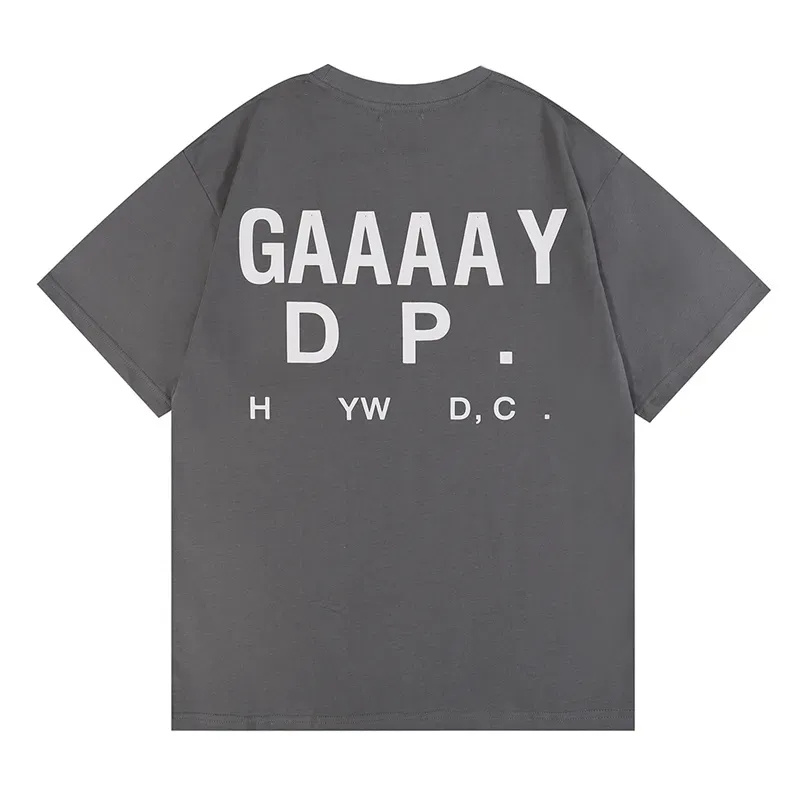 Designer T Shirt Graphic Tee Clothing Mens Gal Cottons T-Shirts Fashion Printed Shirt Black White Fashion Tees Letters Luxury Brand Clothing