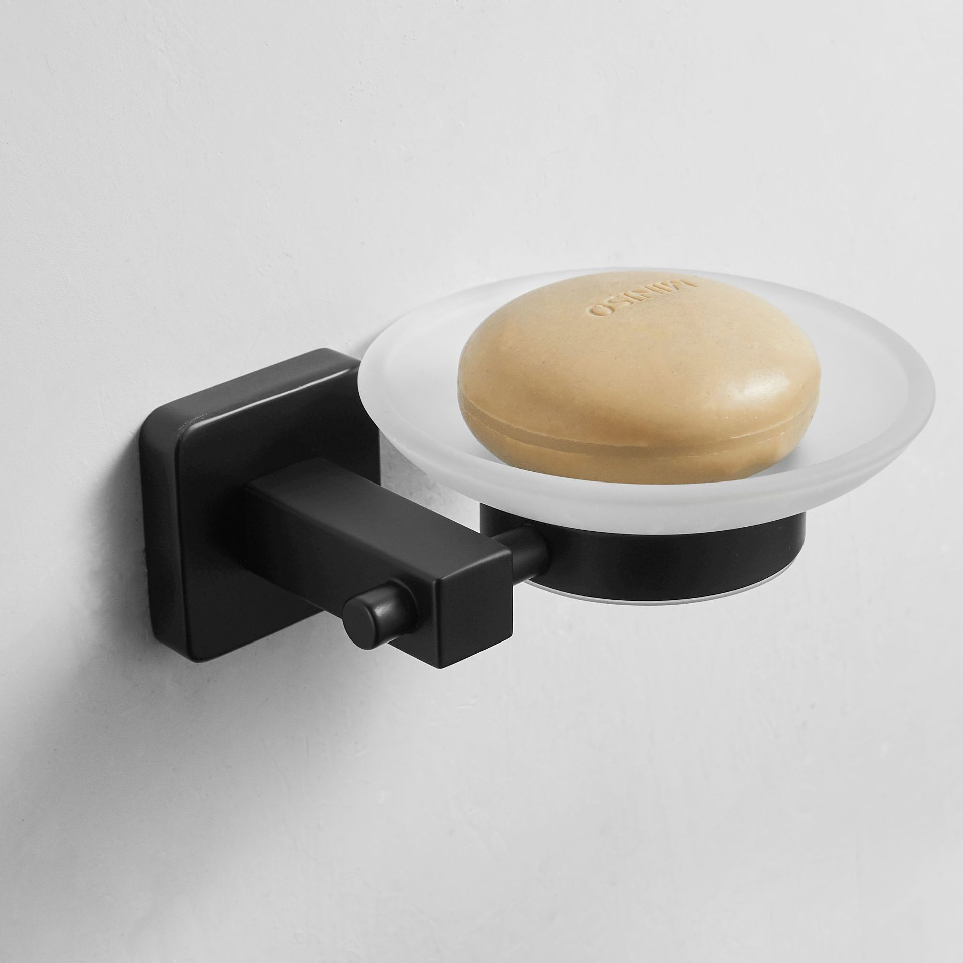 Stainless Steel Soap Dish Sloped Design Water Drainage Bathroom Countertop Tray