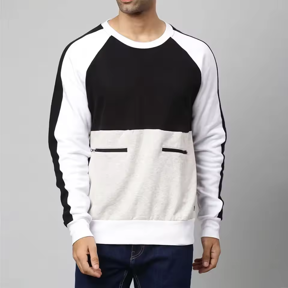 Cheap Price Wholesale Manufacturer Quick Dry Men Sweatshirt Low Moq Lightweight Comfortable Fabric Men Sweatshirt Oem