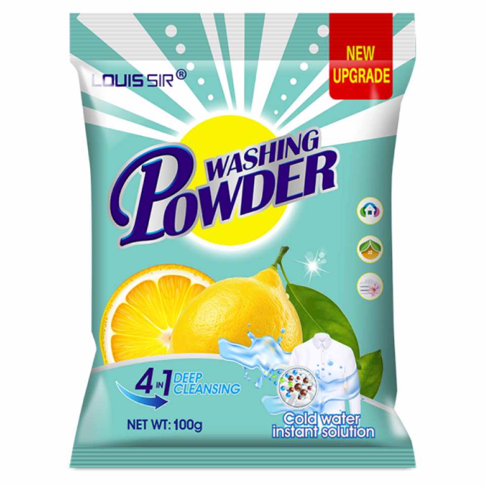 Factory Manufacturer Sales 100g/200g/500g/1kg/5kg Cheap Detergent Rich Foam Perfumed Laundry Detergent Washing Powder