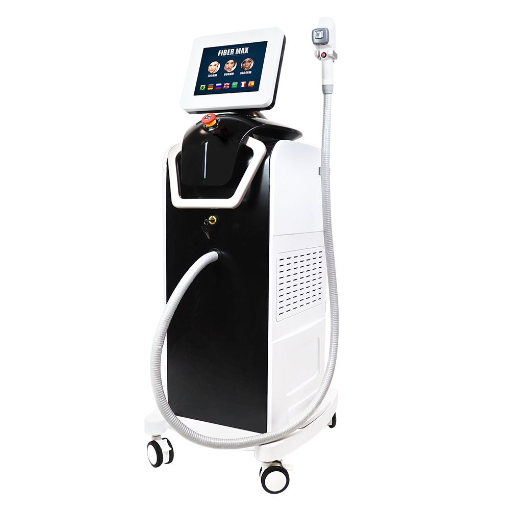 Beauty Applicator Fiber-Coupled Laser Fast Hair Removal 755 808 1064nm Fiber Diode Laser Machine