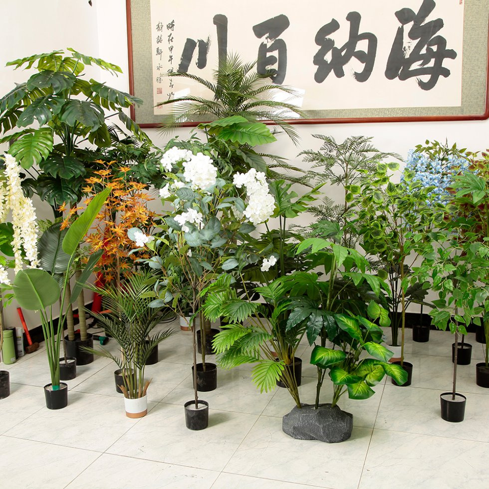 Garden Landscaping Combination Style Suite Artificial Plants Tree