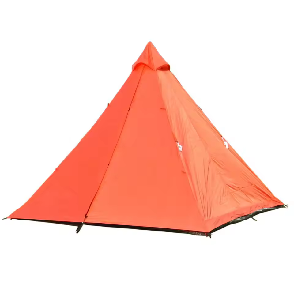 Godsword Outdoor Durable Waterproof Camping Tipi Tent Square Shape Wholesale Teepee Tent Hiking Adult Tipi Indian Tent