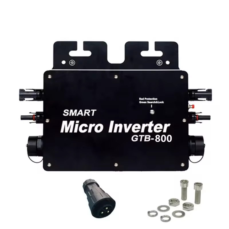 800w Micro Inverter Home Solar Energy System On Grid Solar System Solar Grid Inverter