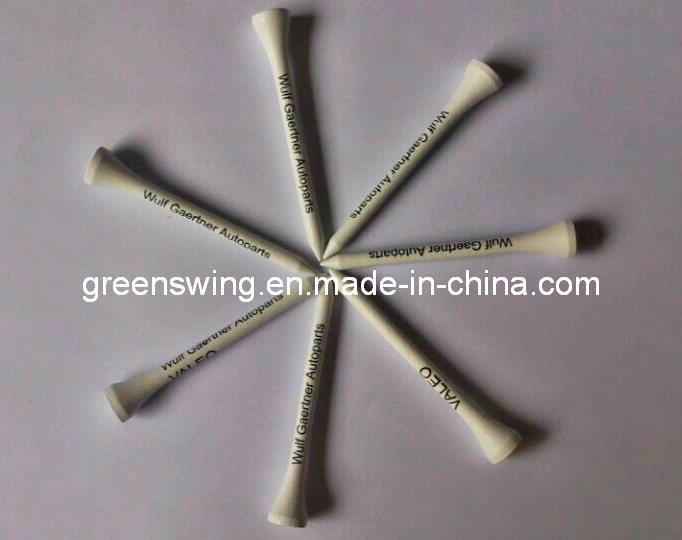 Best Quality and Different Colors Wooden Golf Tee with Logo Printing