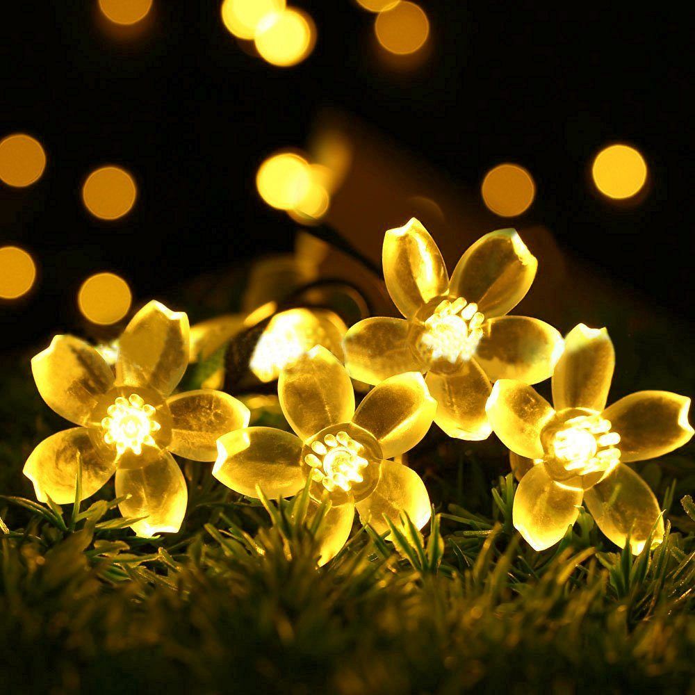 BSCI Factory Solar String Lights Waterproof Solar Lights for Christmas Patio Garden