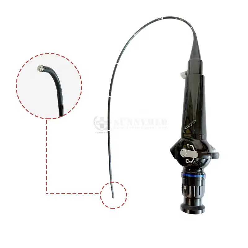 Veterinary Sy-p2471 2025 New Flexible Fiberoptic Bronchoscopy With Full Hd Endoscope Camera System For Optional