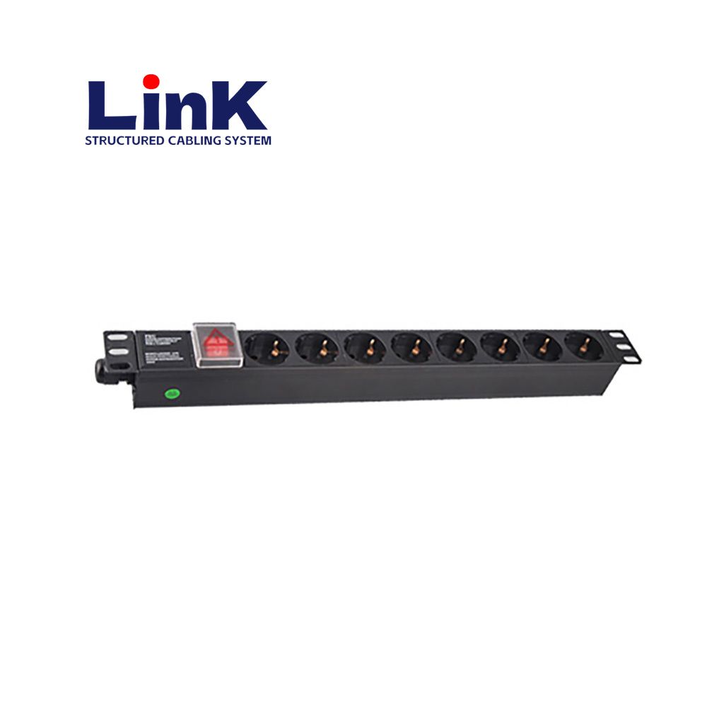 Advanced Surge Protector PDU with Overload Switch for Computers