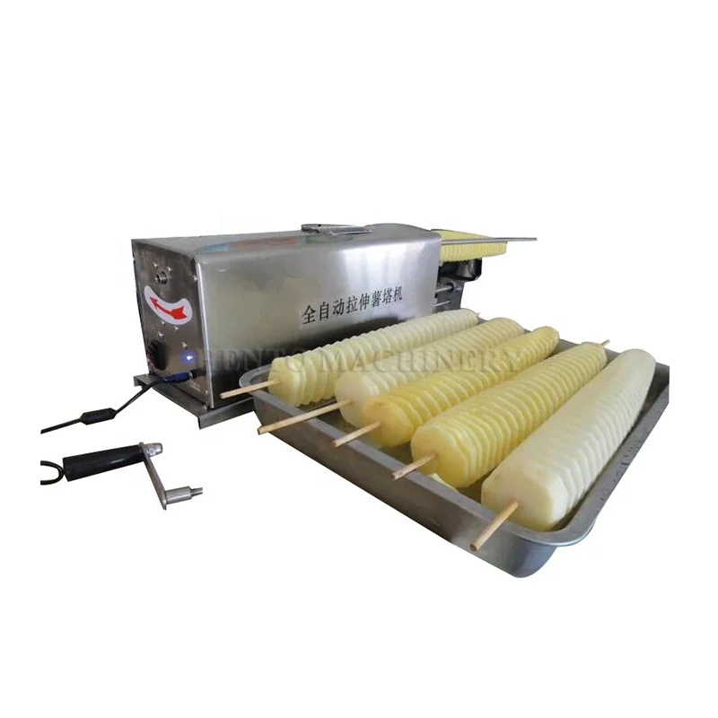 Factory Price Electric Spiral Potato Cutter / Tornado Potato Cutter